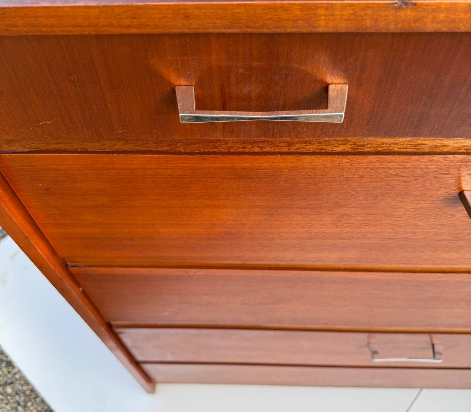 Vintage shoe cabinet