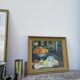 Still life painting in oil
