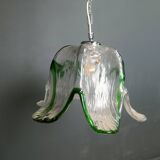Suspension en verre de Murano, pour Mazzega, années 1960