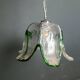 Vintage murano glass pendant light, for Mazzega, 1960s
