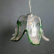 Suspension en verre de Murano, pour Mazzega, années 1960