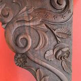 Carved frontwood ornament