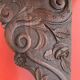 Ornement sculpté bois fronton