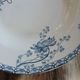 6 antique deep plates in ironstone