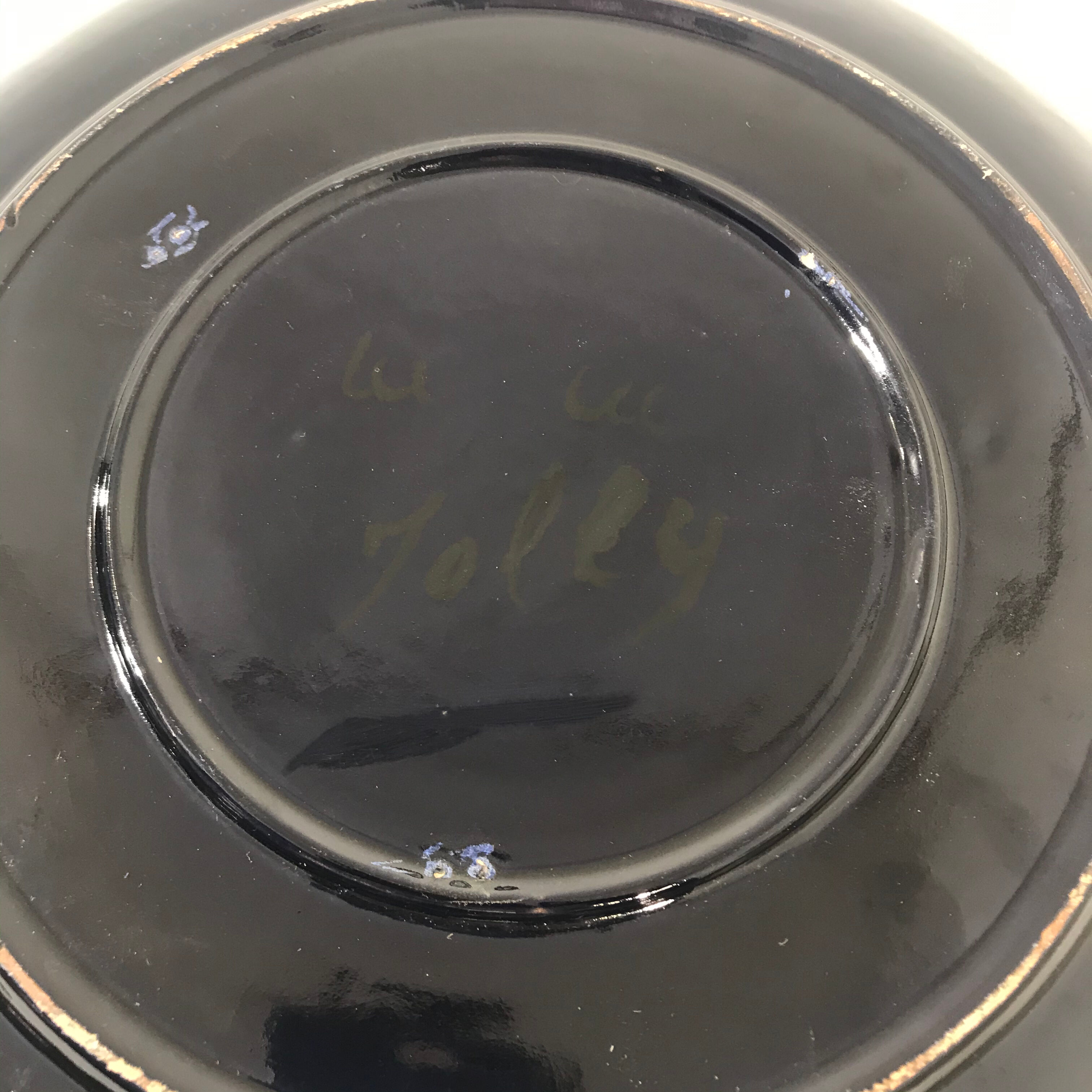 Ceramic dish by Marie-Madeleine Jolly