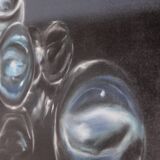 Oil painting on canvas title “pandora” marble series year 2022