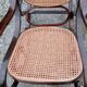 Rocking chair bois et canage