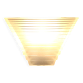 Applique murale Artemide Pergamo vintage design Angelo Mangiarotti années 1980