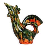 Agnès Bonnet, Escalas ceramics, zoomorphic jug, rooster circa 1960