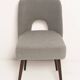 'Shell' Chair in Grey Boucle, Europe, 1960s