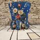 Fauteuil fleuri 1960