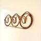 Wall-mounted rattan coat rack by Franco Albini, 1960