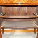 Commode et table de chevet en bois de rose
