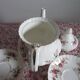 Teapot and its 2 cups and saucers Royal Albert Porcelaine "Lavender Rose"