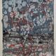 Jean-Paul Riopelle – Original lithograph – 1970 – Framed 42 x 52 cm