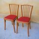Pair of vintage bistro chairs