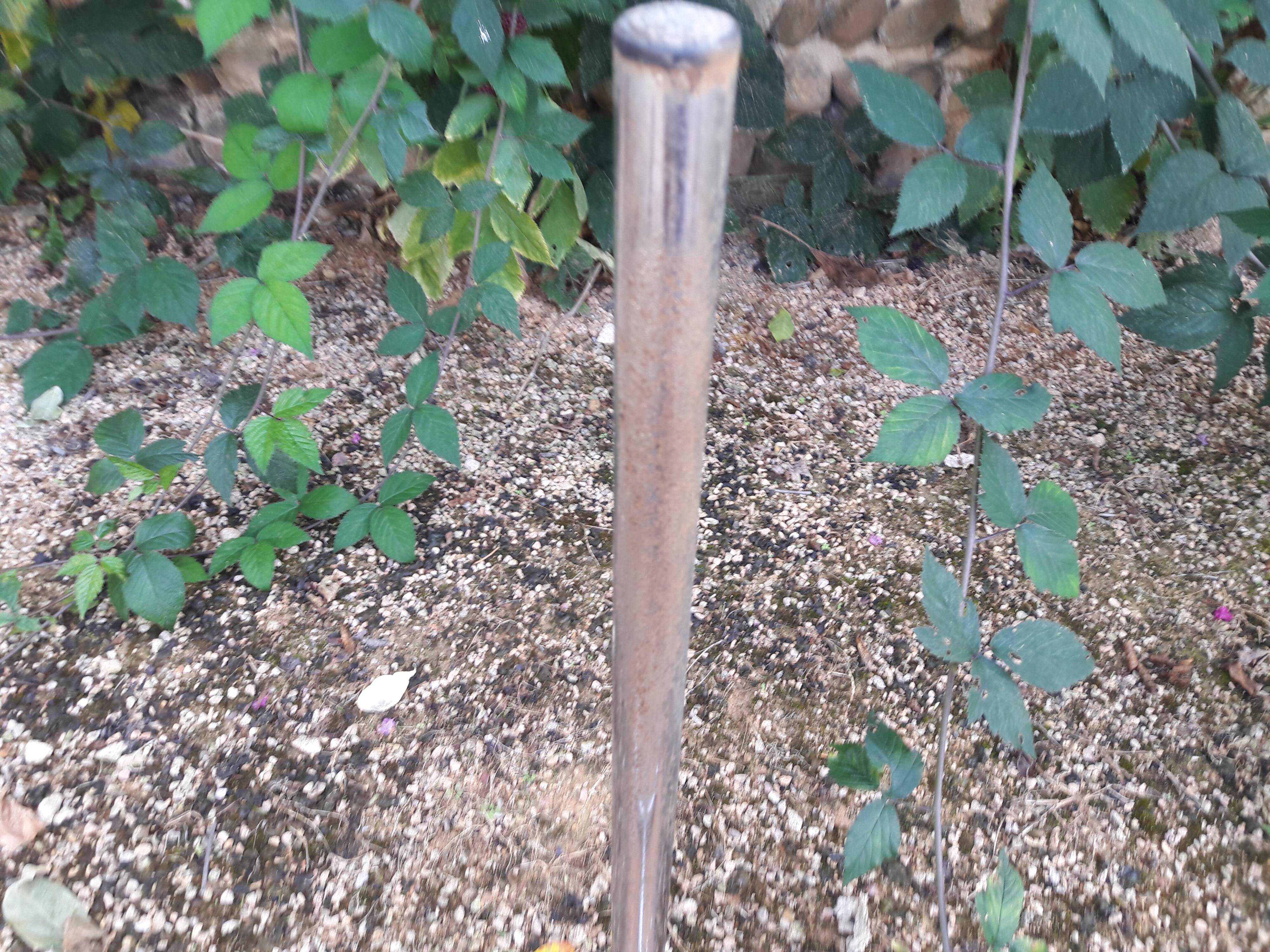 High stool in marbled black formica