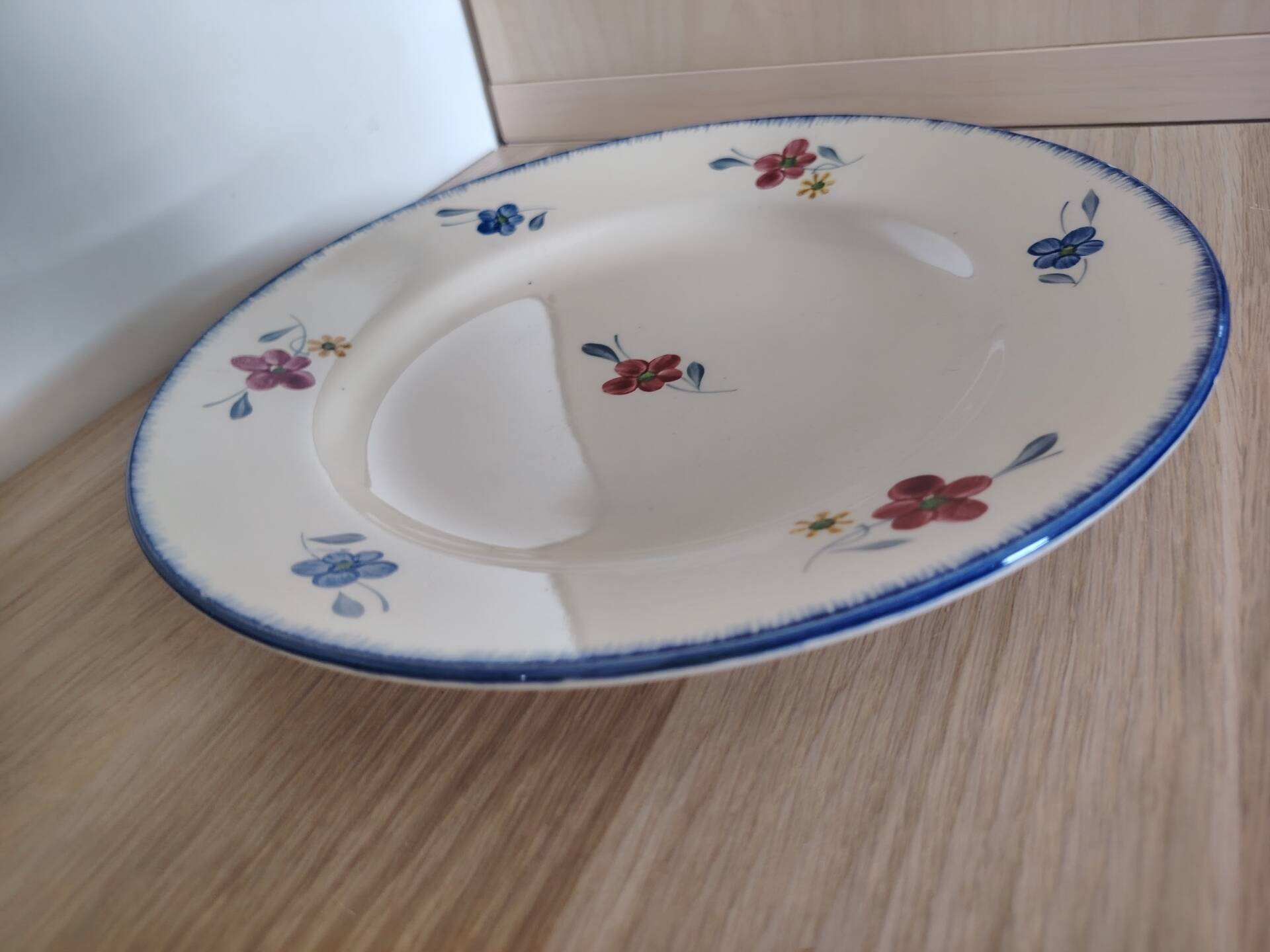 Plate Mary-Lou Digoin Sarreguemines