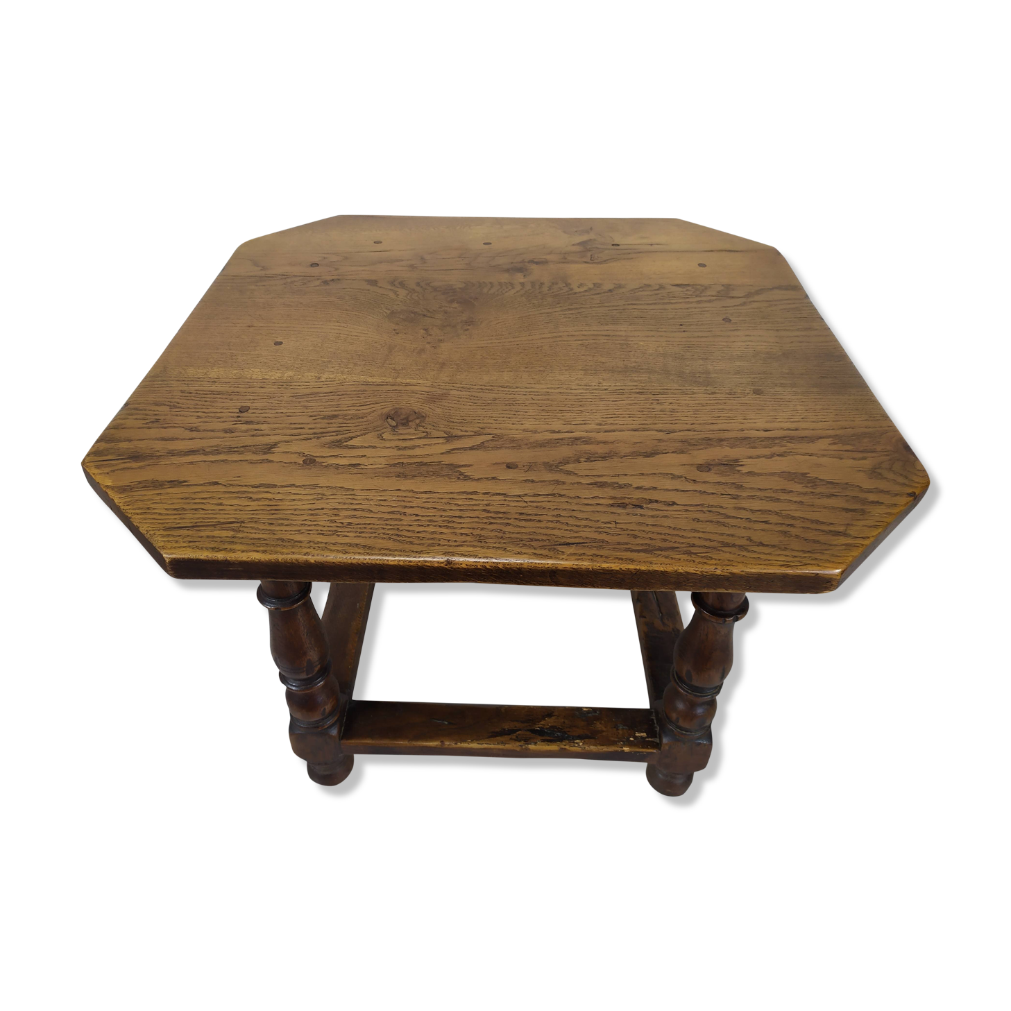 Rustic oak coffee table