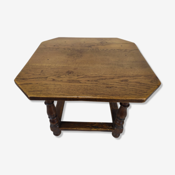 Rustic oak coffee table