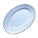 Plat de service ovale en porcelaine de St Amand