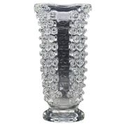 Bugnato Murano glass Italian rostrato vase by Barovier & Toso, 1960s