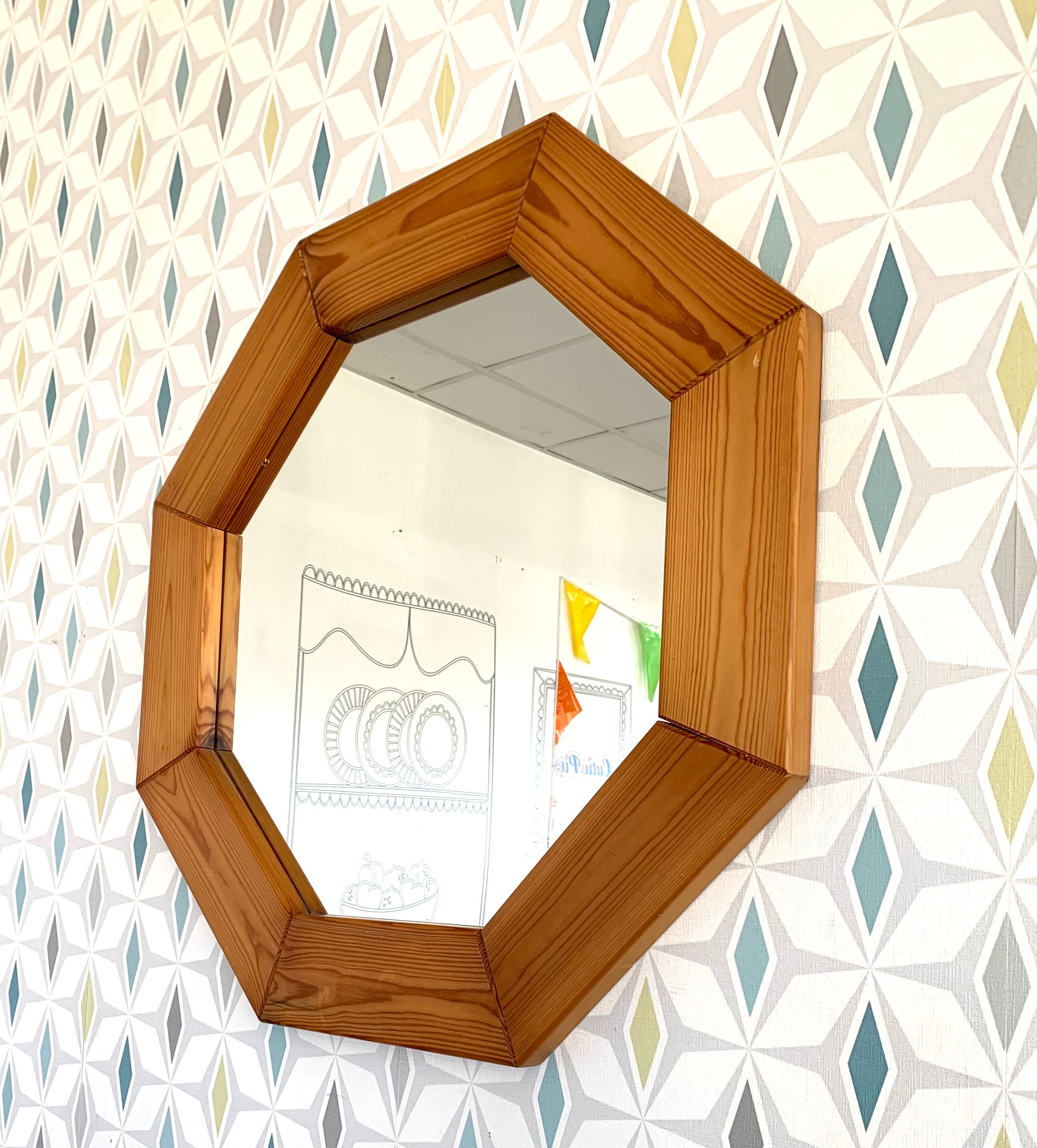 Octagonal mirror