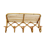 Rattan patère