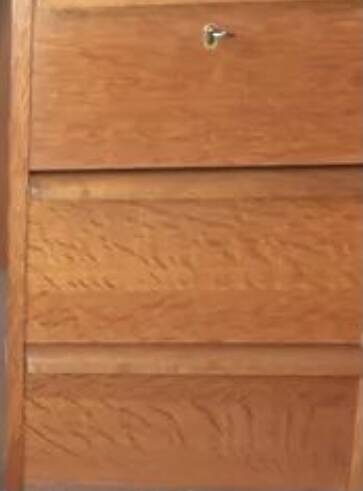 Vintage Scandinavian teak desk