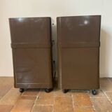 Vintage 70s serving trolleys