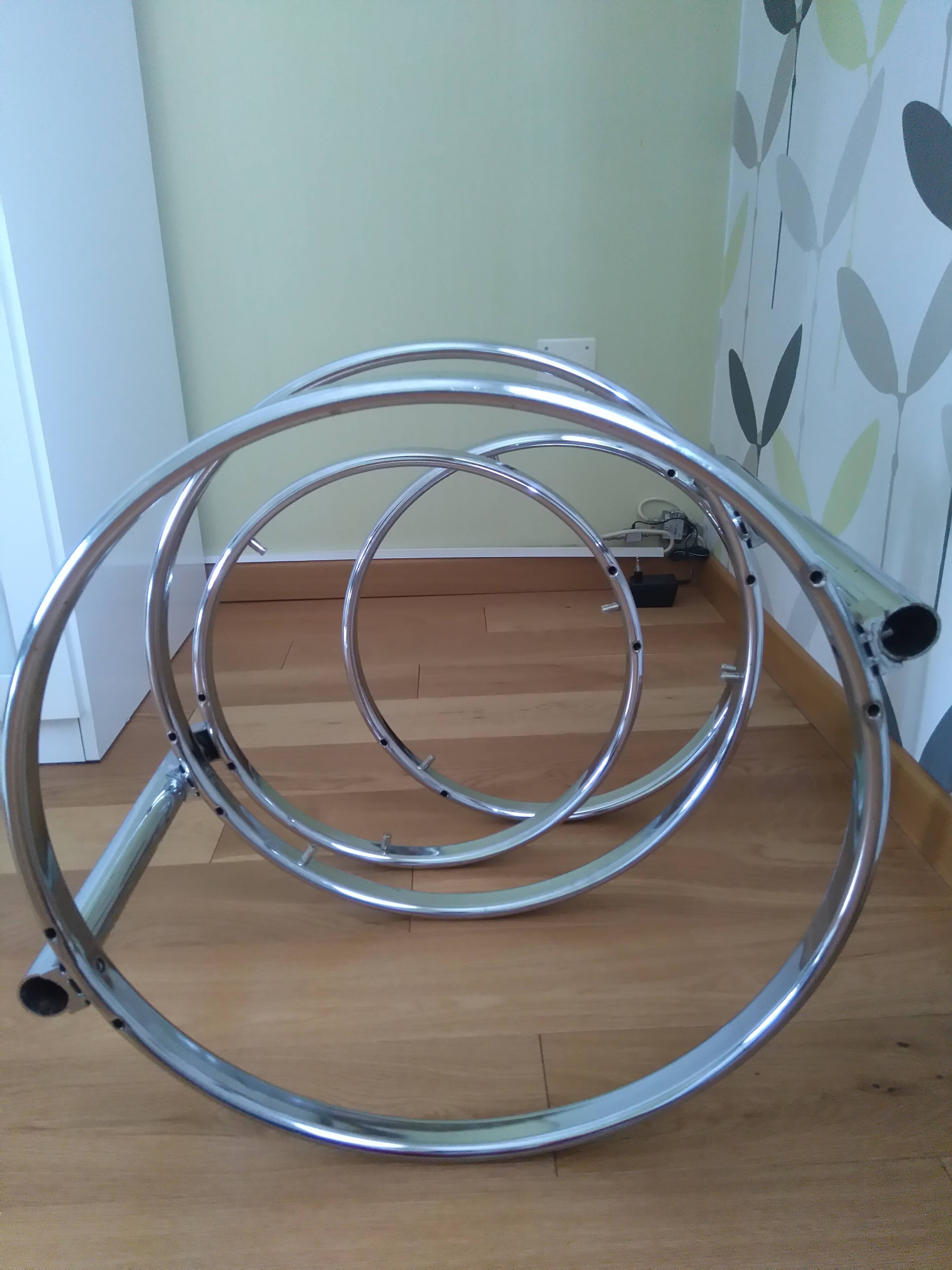 Table basse ronde années 70
