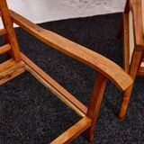 Paire de fauteuils vintage – Attribués à Károly Nagy, Hongrie, années 1940