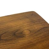 Vintage wooden side table small table wabi sabi natural design
