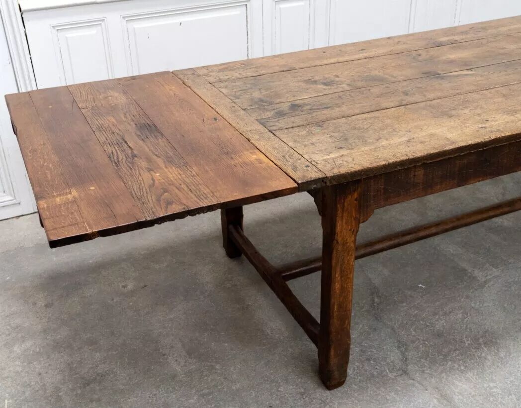 Table de ferme en chêne massif « Toulouse » 250cm 1890