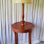 Patinated table lamp