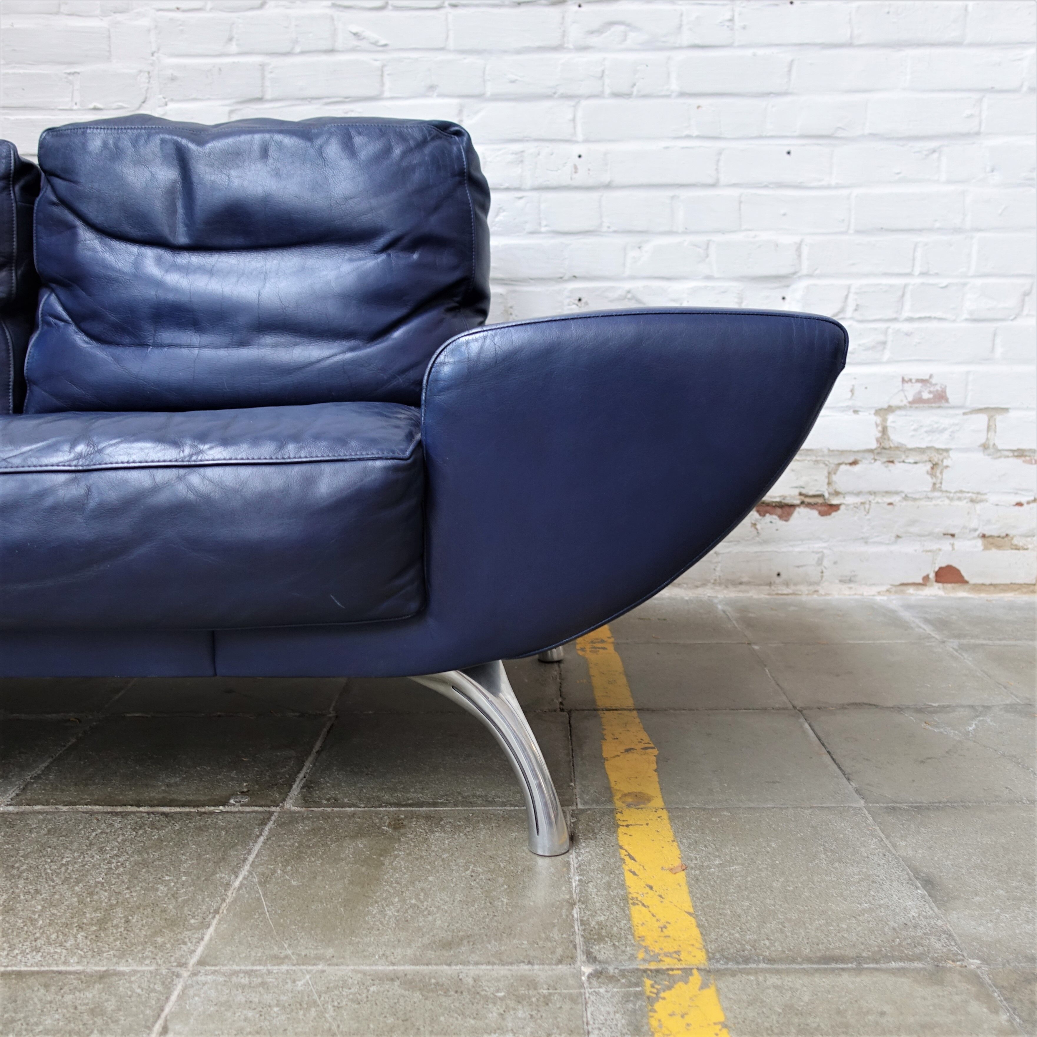 Vintage De Sede two-seater sofa