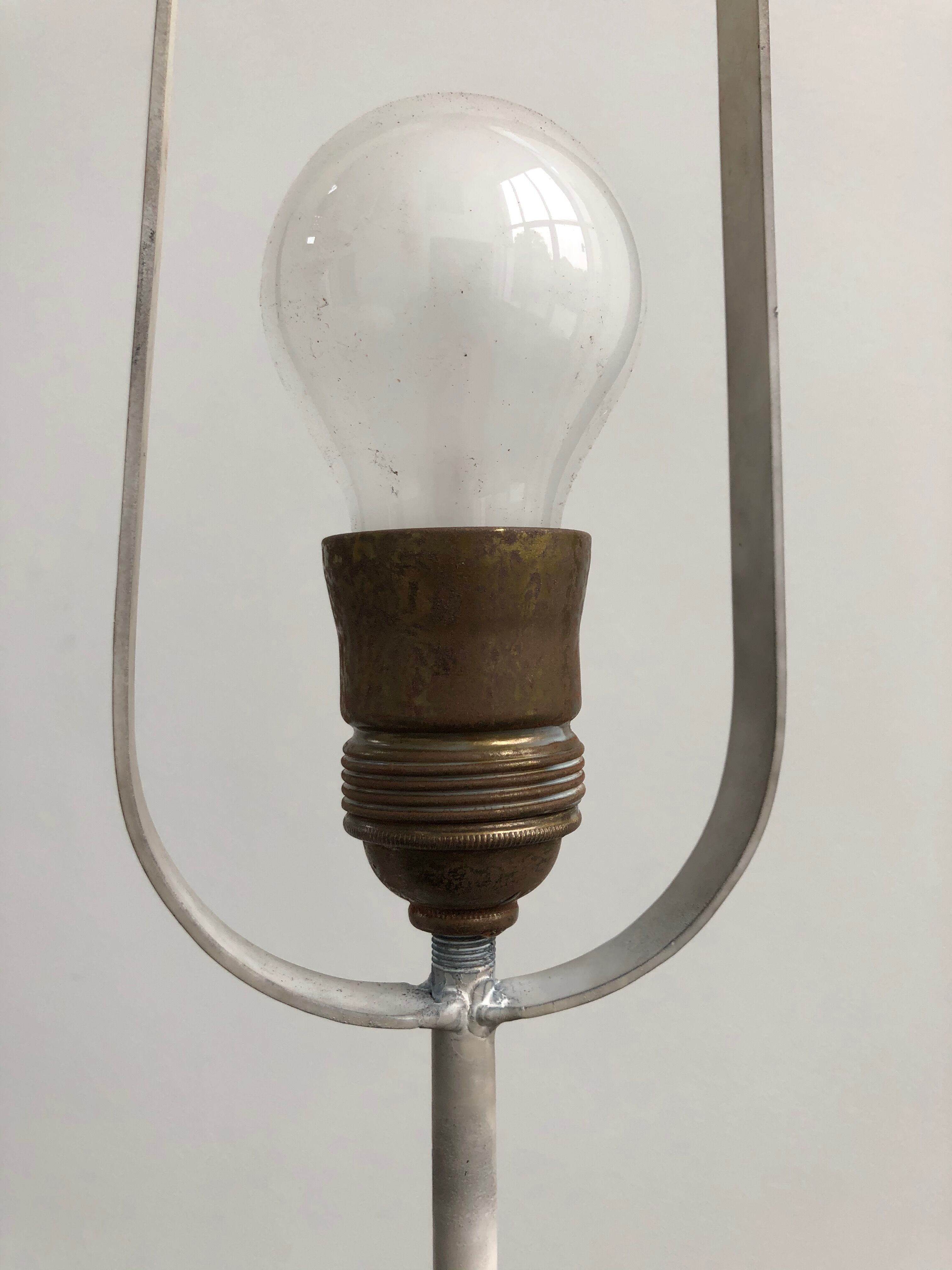 Tripod Cocoon Floor Lamp by H. Klingele for Artimeta, 1950s