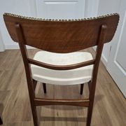 Set of three chairs, Denmark, 1960s