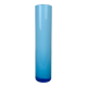 Vase rouleau scandinave verre bleu