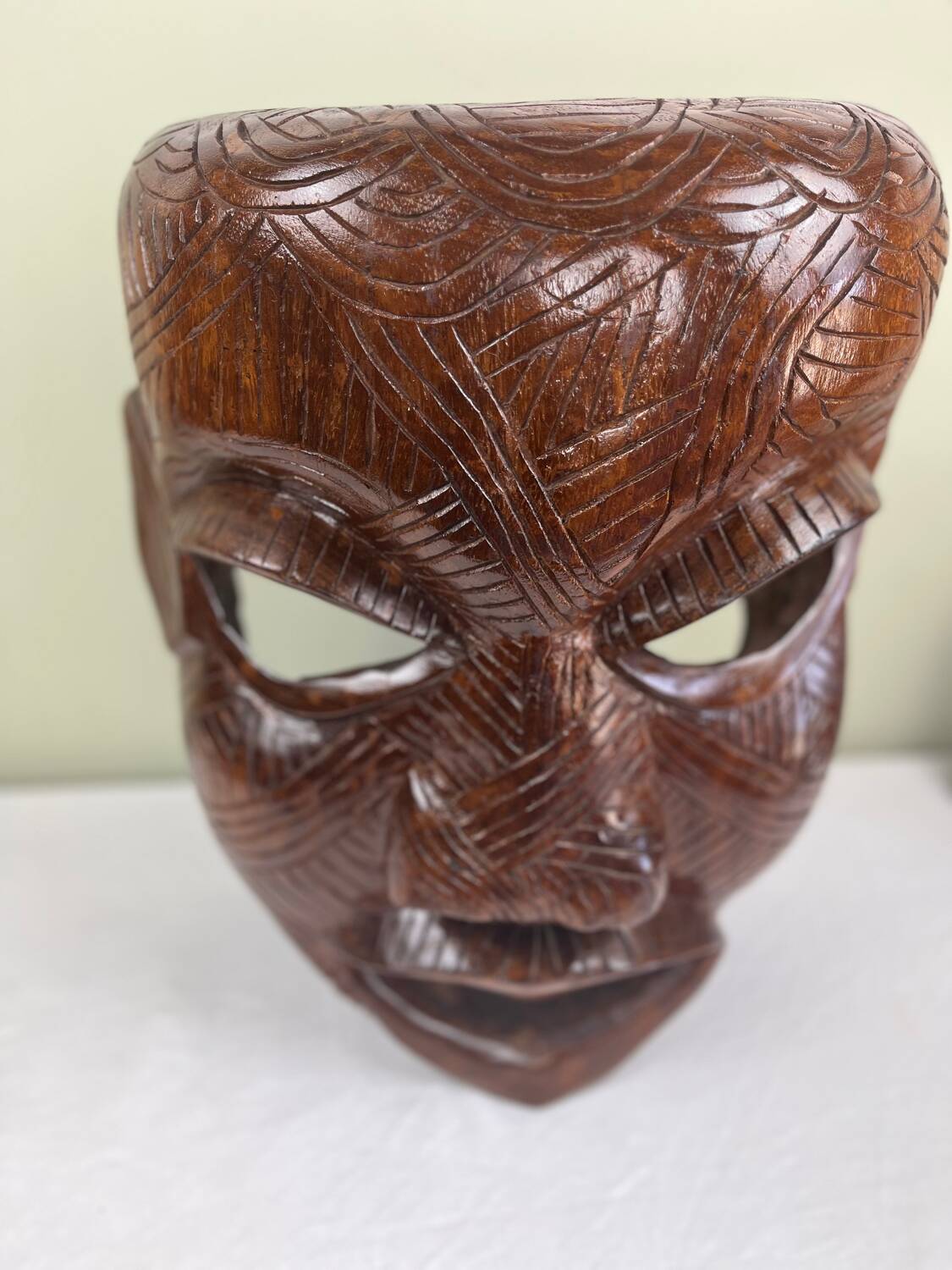 Large African handcrafted mask