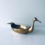 Empty brass duck empty pocket