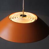Orange pendant by Sven Middelboe for Nordisk Solar