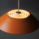 Suspension orange par Sven Middelboe pour Nordisk Solar