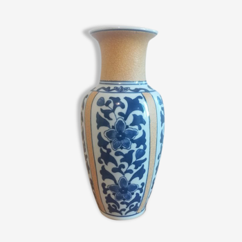 Ceramic vase and sandstone