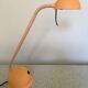 Vintage orange desk lamp