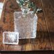 Carafe à whisky en cristal étoiles années 80