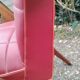 Paire de fauteuils anciens pieds compas