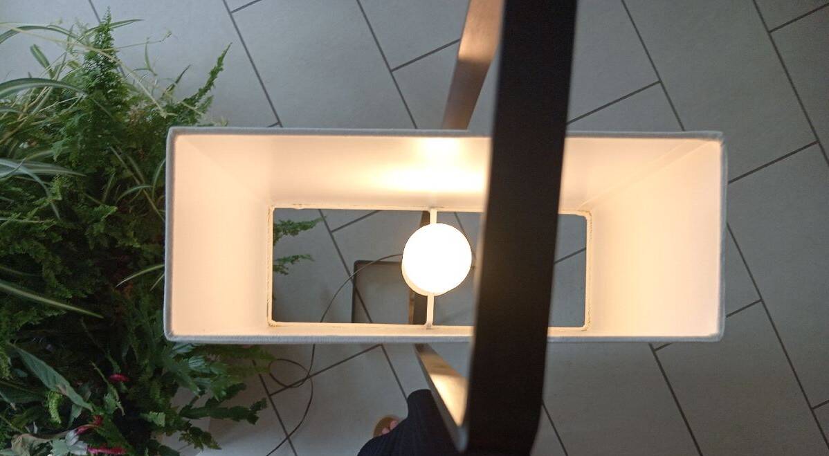 ARLUS floor lamp from the 1950s in metal and brass