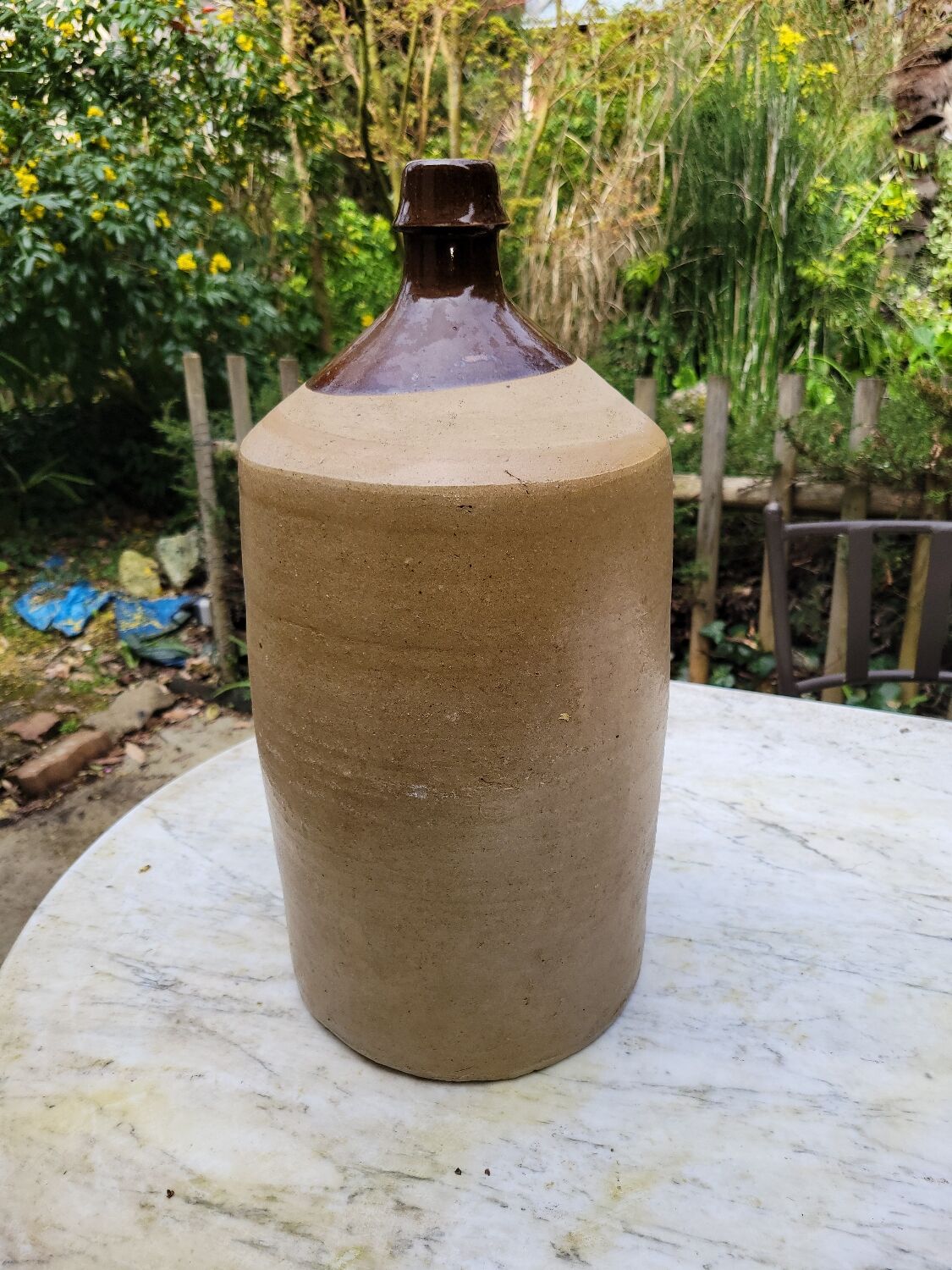 Large stoneware jar 10L