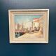 Original Swedish Oil on Panel – “Venice” by Knut Norman – Signed – Vintage